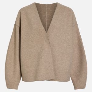 VIJUICE LOOSE LS JACKET NATURAL MELANGE - Image 1