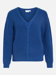 VISPARIA BOATNECK LS NAVY PEONY