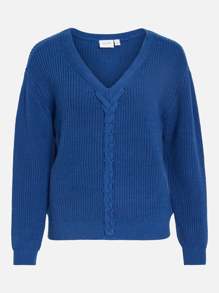 VISPARIA BOATNECK LS NAVY PEONY