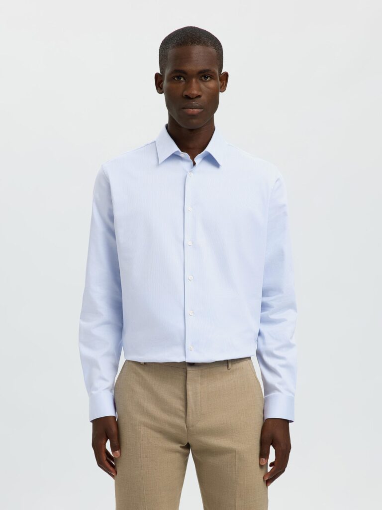 SLIMFILIP PERFORMANCE SHIRT LIGHT BLUE