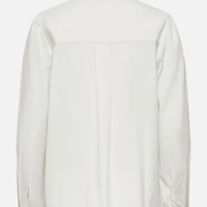 ONLGIADA LS FRILL SHIRT CLOUD DANCER - Image 2