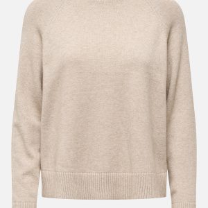ONLPRINCESS LS ONECK RAGLAN MOCHA MERINGUE – Image 1