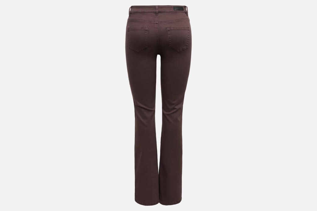 ONLBLUSH MID FLARED PANT BLACK COFFEE L30