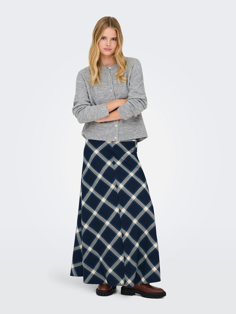 ONLSIMONI LS ONECK CARDIGAN GREY MELANGE