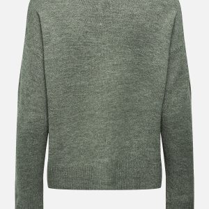 JDYELANORA LS VNECK PULLO KALAMATA – Image 2