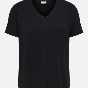 SISSY VNECK TOP BLACK – Image 1