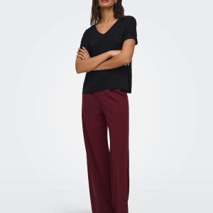 SISSY VNECK TOP BLACK – Image 3