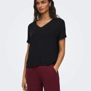 SISSY VNECK TOP BLACK – Image 4