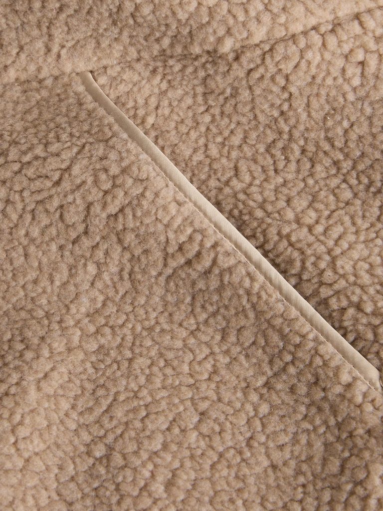 JXVERA TEDDY VEST HUMUS
