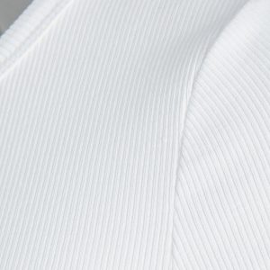 JXFREYA STR LS RIB TEE JRS NOOS BRIGHT WHITE – Image 6