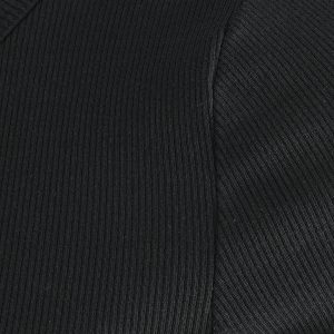 JXFREYA STR LS RIB TEE JRS NOOS BLACK – Image 6