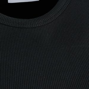 JXFREYA STR LS RIB TEE JRS NOOS BLACK – Image 7
