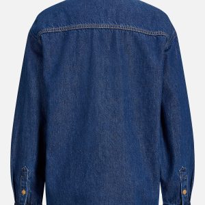 JXBELLA LS DENIM SHIRT BLUE DENIM RINSE - Image 2
