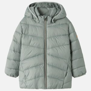 NMFMARBLE JACKET ICEBERG GREEN - Image 1