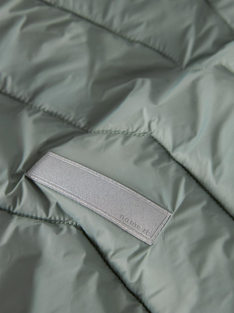 NMFMARBLE JACKET ICEBERG GREEN