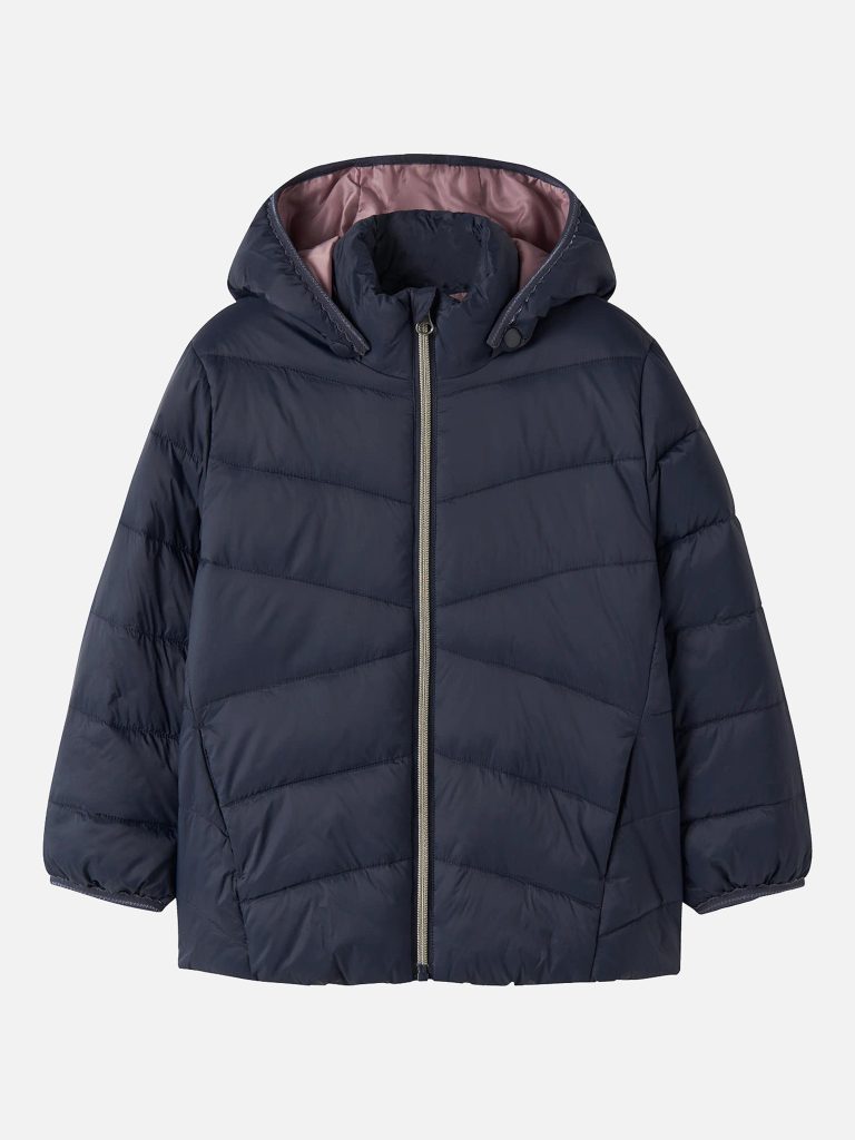 NMFMARBLE JACKET DARK SAPPHIRE