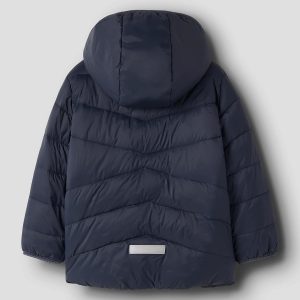 NMFMARBLE JACKET DARK SAPPHIRE - Image 2