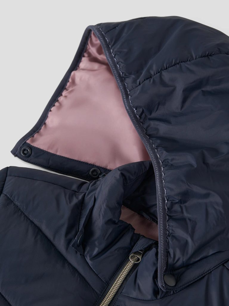 NMFMARBLE JACKET DARK SAPPHIRE