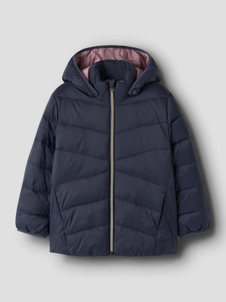 NMFMARBLE JACKET DARK SAPPHIRE