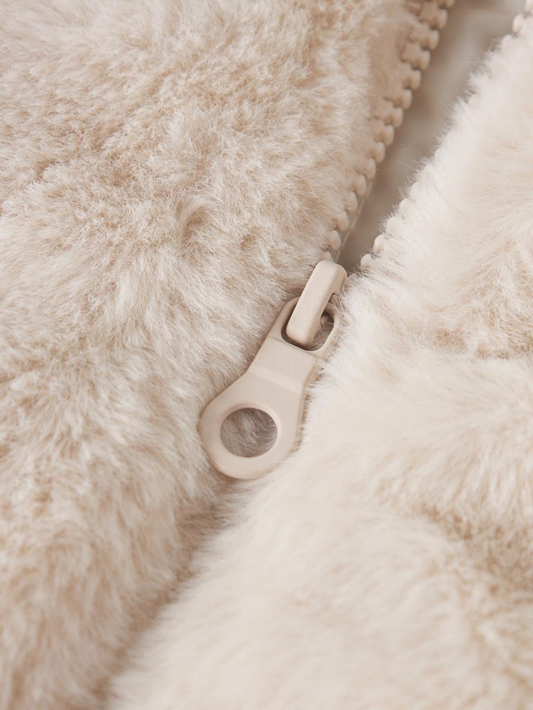 NBFMILA JACKET HOOD MOONBEAM