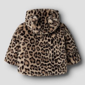 NBFMILA JACKET HOOD HUMUS LEO BABY – Image 2