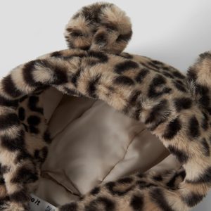 NBFMILA JACKET HOOD HUMUS LEO BABY – Image 3