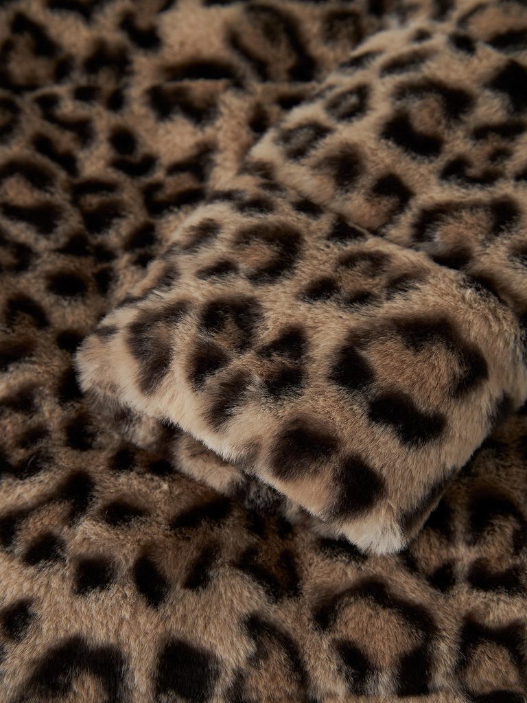 NBFMILA JACKET HOOD HUMUS LEO BABY