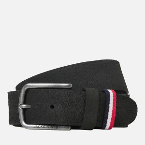 JACESPO SUEDE BELT NOOS BLACK – Image 1