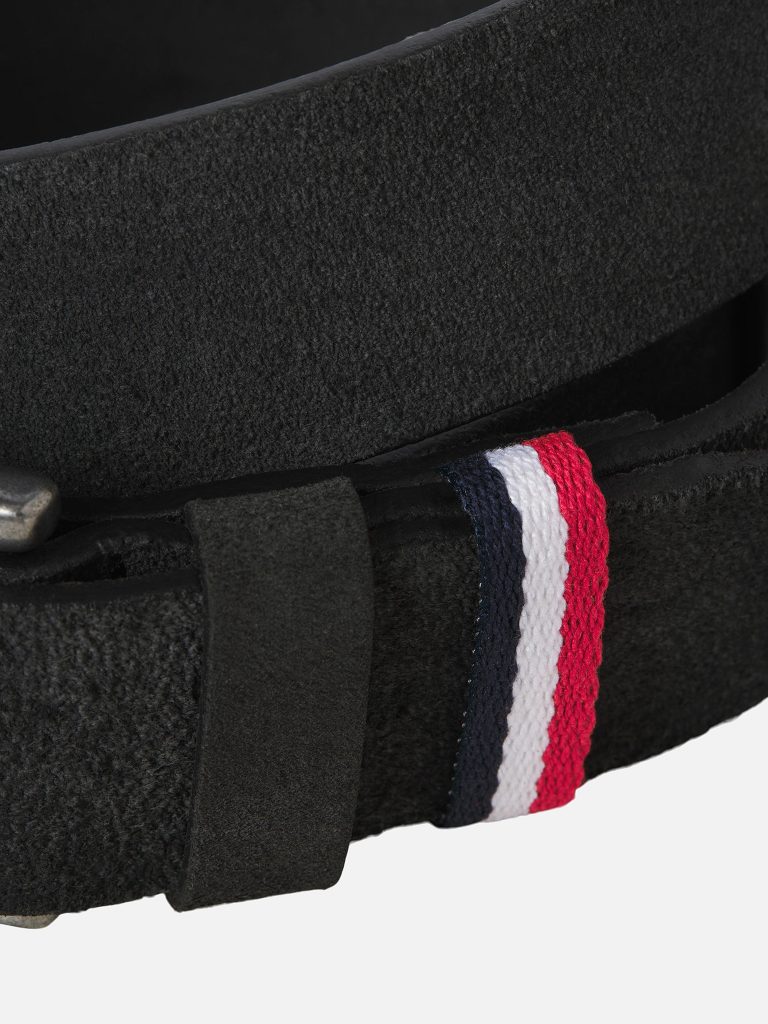 JACESPO SUEDE BELT NOOS BLACK