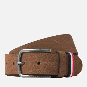 JACESPO SUEDE BELT COGNAC – Image 1