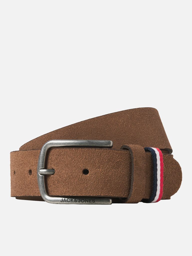 JACESPO SUEDE BELT COGNAC