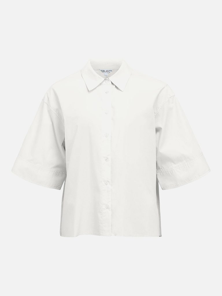 OBJELLY HOPE 24 LO SHIRT CLOUD DANCER