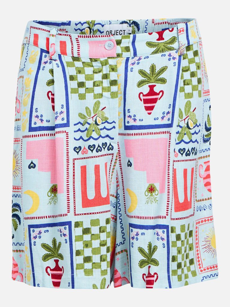 OBJEDIE HW SHORTS WINTER SKY GRAPHIC