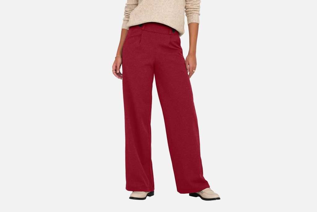 JDYGEGGO LIFE NEW LONG PANT RHUBARB