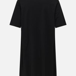 ONLMARA SS POCKET DRESS JRS BLACK – Image 2