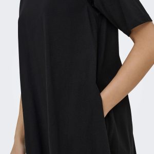 ONLMARA SS POCKET DRESS JRS BLACK – Image 5