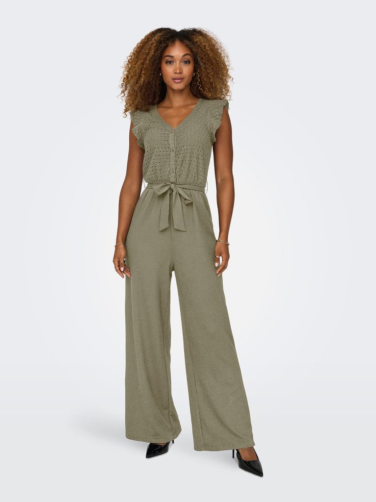 ONLELISA SL VNECK JUMPSUIT JRS MERMAID BLOOM