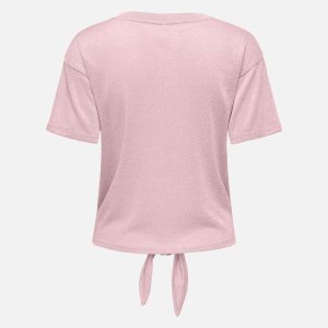 AMBER SHINE TOP PALE LILAC GLITTER - Image 2