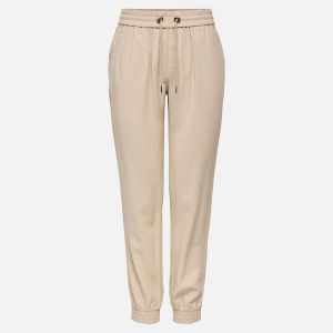 ONLKELDAEMERY MW PULLUP PANTS HUMUS L30 - Image 1