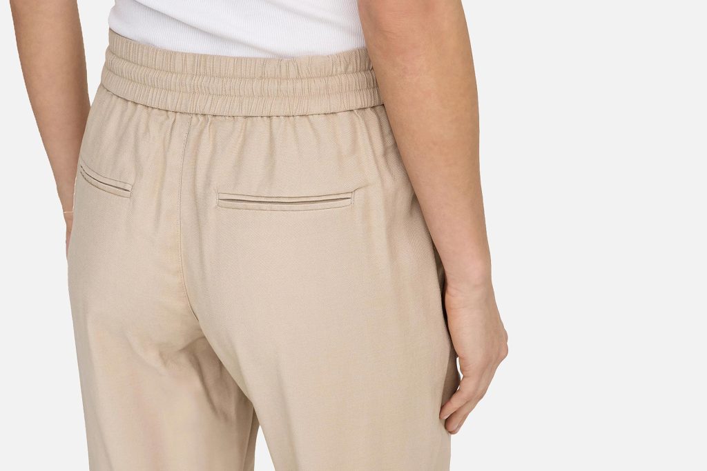 ONLKELDAEMERY MW PULLUP PANTS HUMUS L30