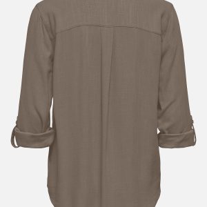 ONLYASMINSIESTA LS LI BL SHIRT WALNUT - Image 2