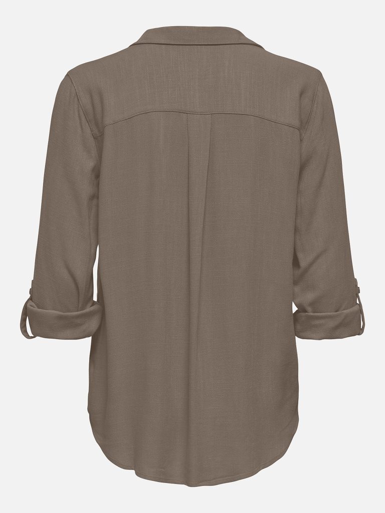 ONLYASMINSIESTA LS LI BL SHIRT WALNUT