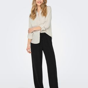 ONLYASMINSIESTA LS LI BL SHIRT MOONBEAM – Image 3