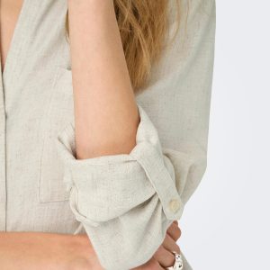 ONLYASMINSIESTA LS LI BL SHIRT MOONBEAM – Image 5