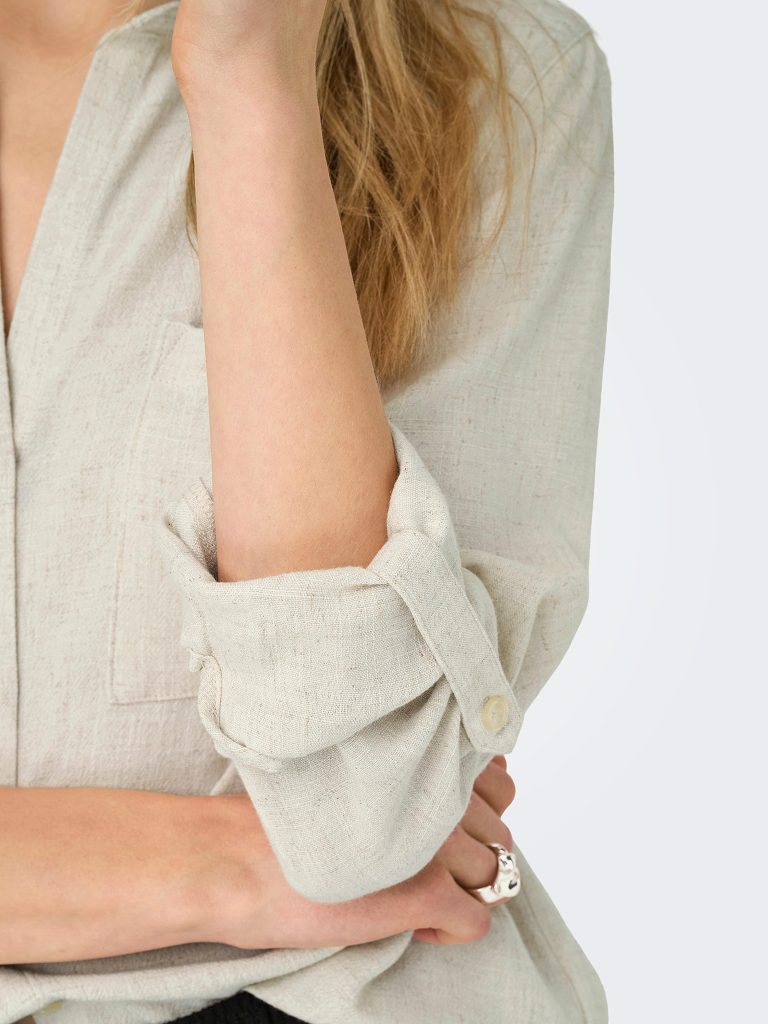 ONLYASMINSIESTA LS LI BL SHIRT MOONBEAM