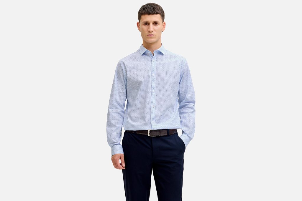 BLACKPOOL SHIRT CHAMBRAY BLUE