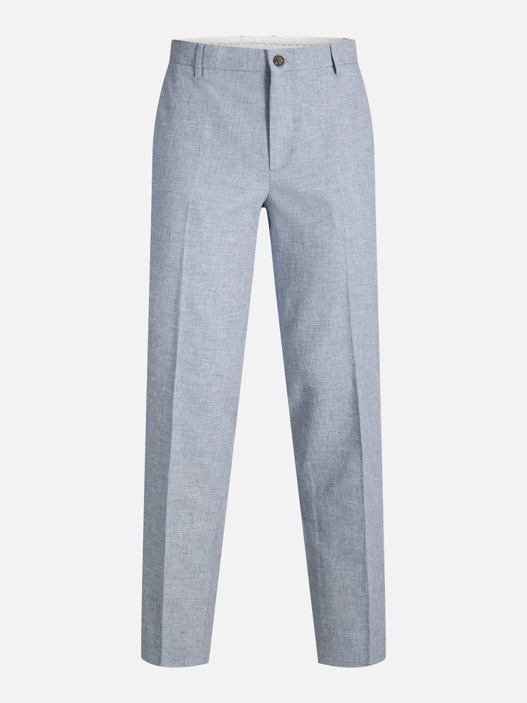 JPRMARTIN SUMMER TRS LINEN BLEND FADED DENIM