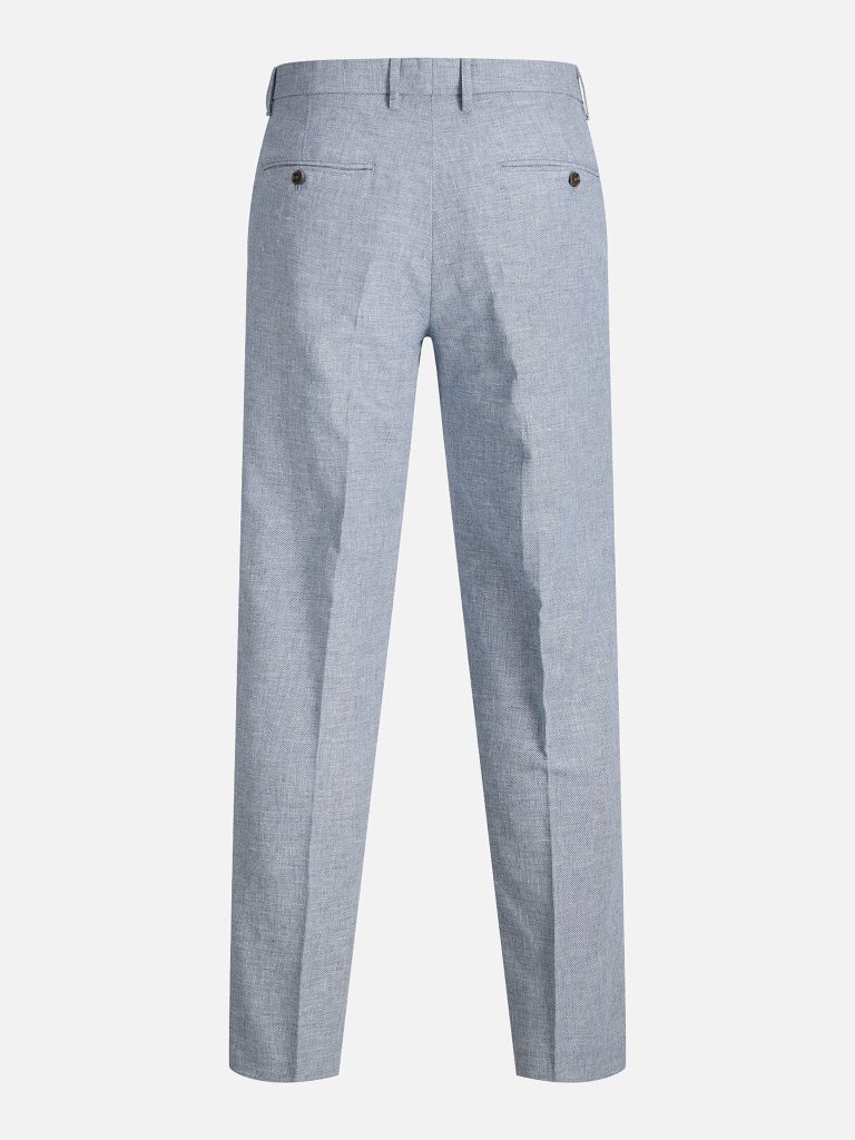JPRMARTIN SUMMER TRS LINEN BLEND FADED DENIM
