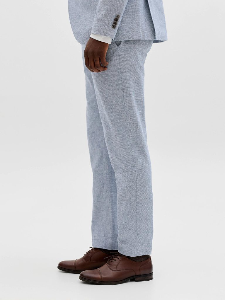 JPRMARTIN SUMMER TRS LINEN BLEND FADED DENIM