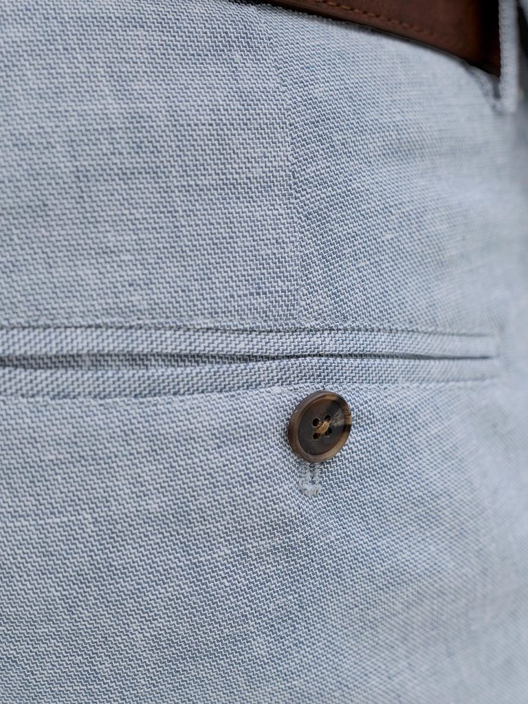 JPRMARTIN SUMMER TRS LINEN BLEND FADED DENIM